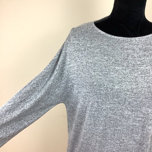 WILFRED COBER RELAXED GRAY SHIRT DRESS - Picture 4 of 10